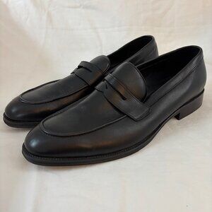 Express Men's Genuine Leather Loafer in Black Size 12
